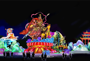 永城2018芒砀山新春灯会第 10 张图片