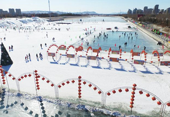 赤峰锡泊河冰雪王国第 1 张图片