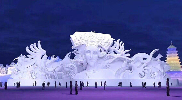 月牙岛冰雪之都乐园