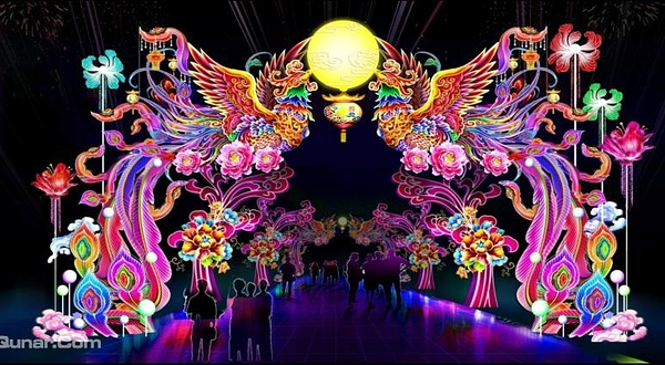 2018七彩西昌海南大型迎春灯会