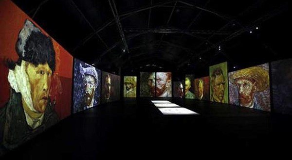 迪拜梵高作品影像展