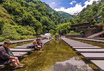 螺髻九十九里温泉瀑布风景区第 23 张图片