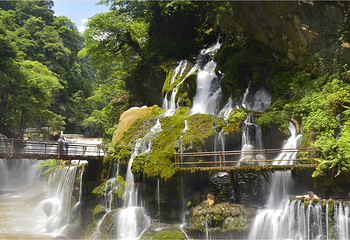 螺髻九十九里温泉瀑布风景区第 32 张图片