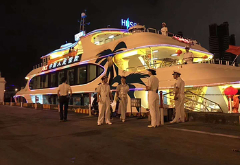夜游海口湾第 15 张图片