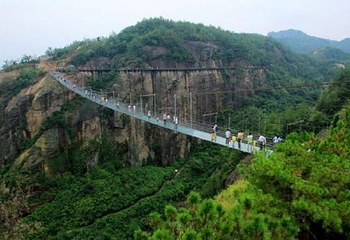 巴南区迎龙峡5D全景玻璃桥第 3 张图片