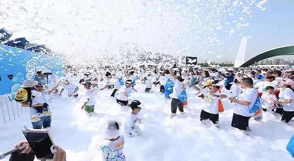 广州彩虹泡泡跑