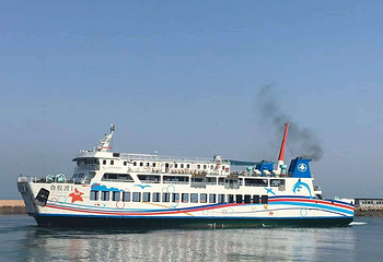 青岛轮渡海上乘船观光第 5 张图片