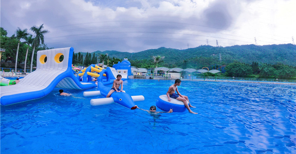 泉林山庄水上乐园亲子套票(1大1小)(含水上乐园门票 8项机动游戏)