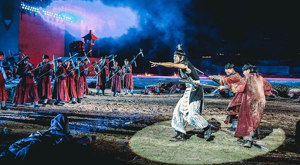 《秦汉风云》演艺