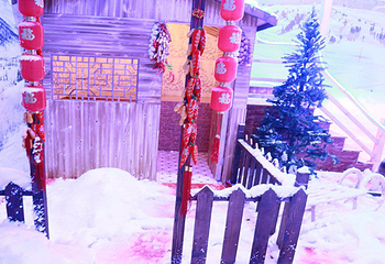 欧洲城飘雪大世界第 3 张图片