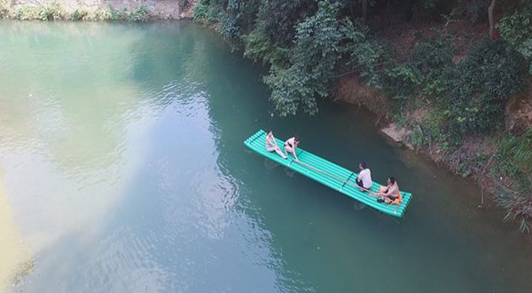 浏阳龙溪谷溯溪漂流