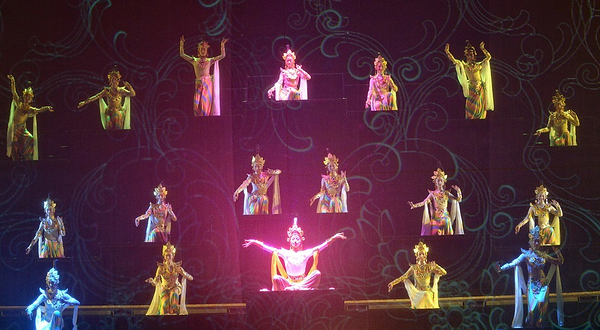 亚丁·三怙主大型歌舞剧