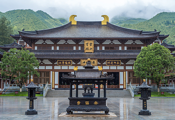 刘伯温故里景区—安福寺第 1 张图片