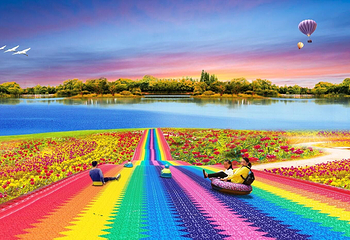 洋沙湖花海营地第 2 张图片