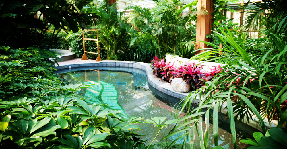 北京南宫温泉度假酒店 标准双床间 温泉水世界门票2张