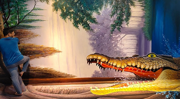 深圳较场尾3D绘画艺术体验馆