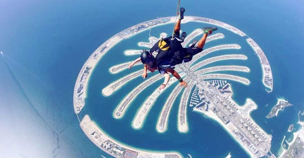 迪拜高空跳伞 棕榈岛起跳(全款)