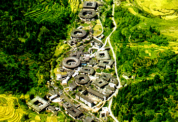 福建土楼永定景区第 7 张图片