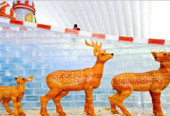 哈尔滨冰雪大世界室内冰雪主题乐园第 2 张图片