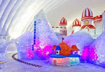 哈尔滨冰雪大世界室内冰雪主题乐园第 1 张图片