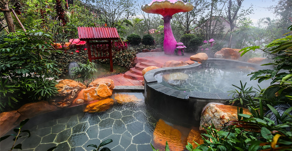 【快速出票】美的鹭湖半山温泉 周末成人票