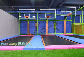 郑州Free Jump蹦床公园第 2 张图片