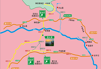 巴人河生态旅游区(三峡女人谷)第 3 张图片