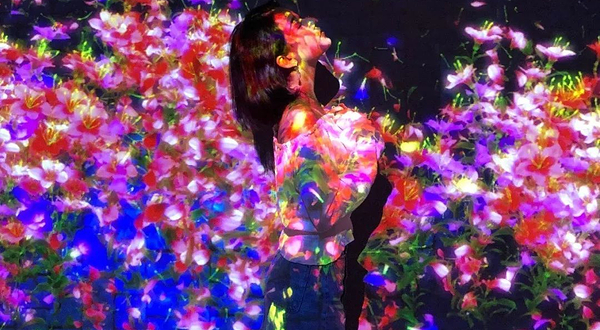 中央大街遇见·卡斯普花涧追光光影艺术展