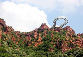 伏羲山红石林景区第 2 张图片