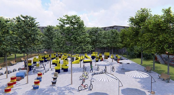 建业中原文化小镇之樱桃沟足球小镇