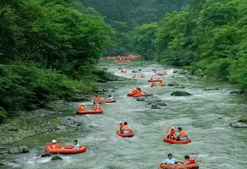 嶂石岩峡谷漂流第 13 张图片