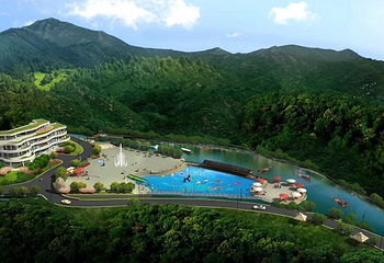 新县武占岭生态旅游度假区第 1 张图片