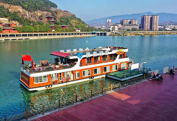 广元嘉陵江游船第 4 张图片