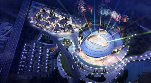 《记忆•盘古》大型激光水舞秀