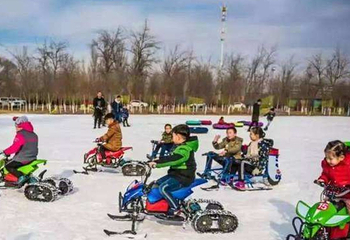 小白河水旱渡口戏雪乐园第 3 张图片