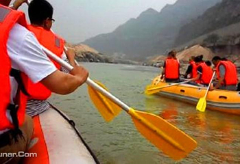 黄河峡谷漂流第 1 张图片