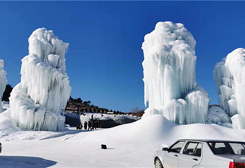 河坎子冰瀑冰雪大世界第 2 张图片