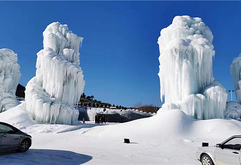 河坎子冰瀑冰雪大世界第 4 张图片