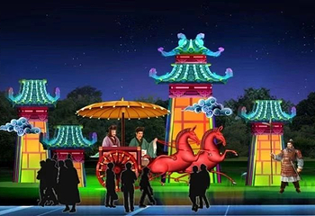 2020南充三国国际灯会节第 4 张图片