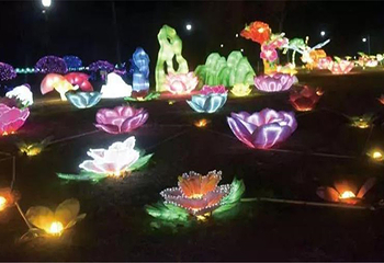 大连年东港过主题灯会第 10 张图片