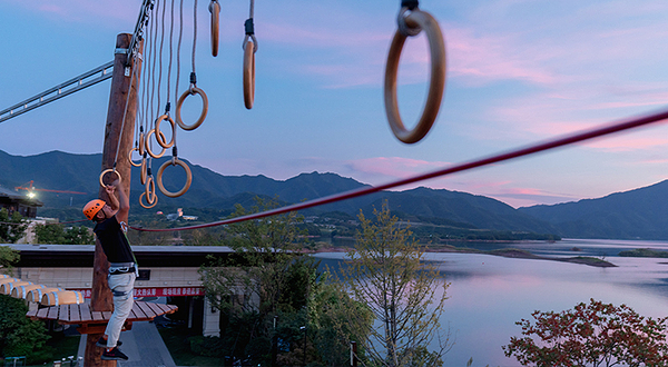 驴营地探险乐园烧烤露营网阵团建