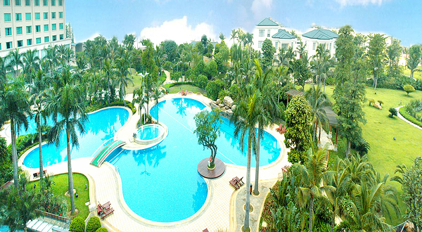 东莞汇景酒店室外泳池