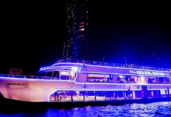 夜游湄南河白兰花号游船晚餐第 4 张图片