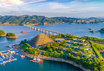 千岛湖进贤湾水上乐园豪华观光游船第 1 张图片