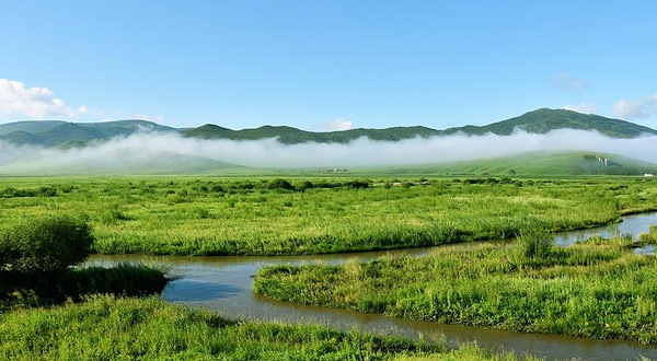 满族屯湿地草原