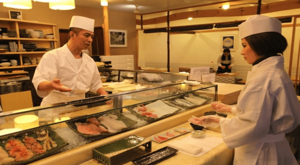 鮨 江戸時代寿司制作体验