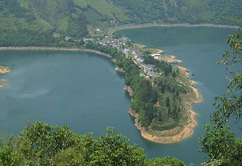 蓝水河漂流第 2 张图片