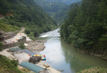 五排河漂流风景区第 7 张图片