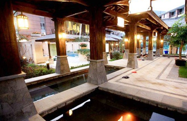 湖州雷迪森天沐温泉门票2张 送2份亲亲鱼疗池 即定即用