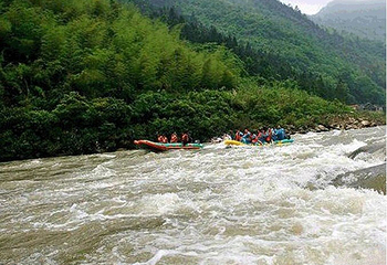 九泷十八滩漂流第 1 张图片